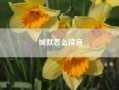 缄默怎么读音！缄默是什么意思，缄默的读音?